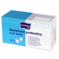 Maseczki ochronne na twarz, trzywarstwowe 30 szt.