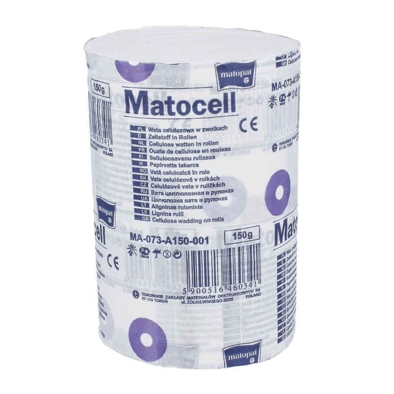 Wata celulozowa, lignina w zwoju Matocell 150 g