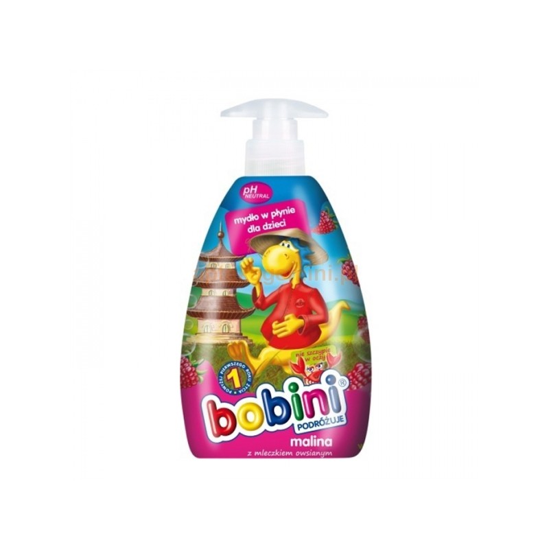 Mydło do rąk dla dzieci Bobini, Malina 400ml