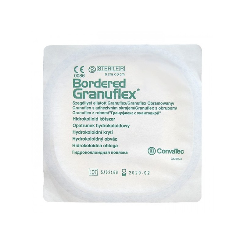 Granuflex Bordered opatrunek hydrokoloidowy na rany