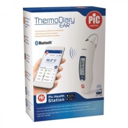 Termometr elektroniczny Thermo Diary Ear, na podczerwień, douszny
