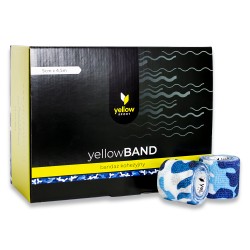 Bandaż samoprzylepny YellowBAND niebieski moro 12 szt.
