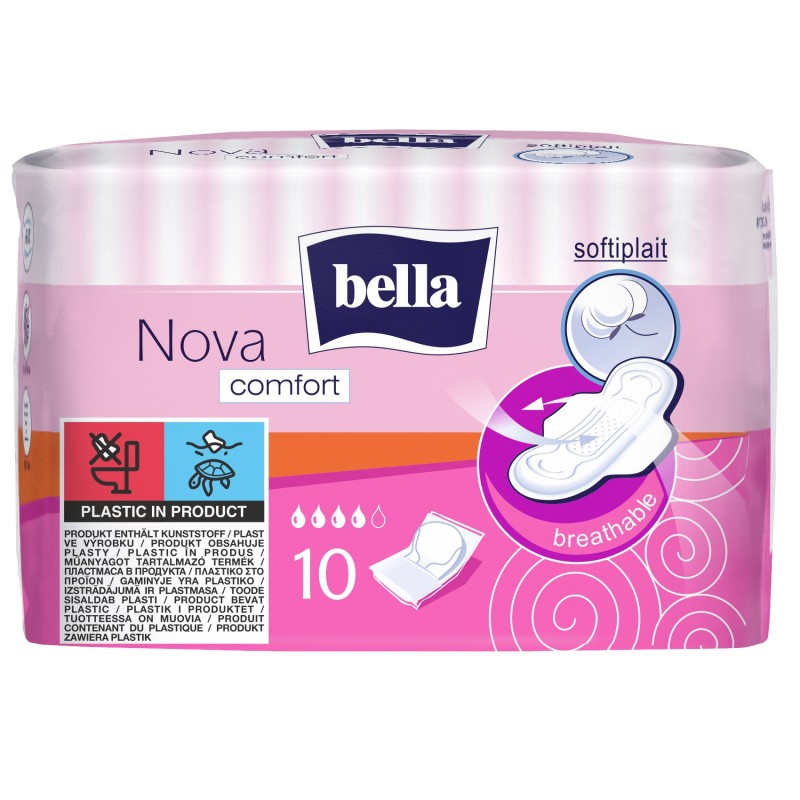 Podpaski higieniczne Bella Nova Comfort 10szt.