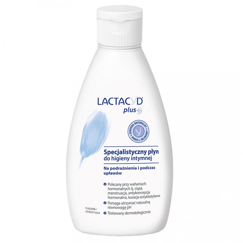 Płyn ginekologiczny Lactacyd Plus na podrażnienia i upławy 200 ml